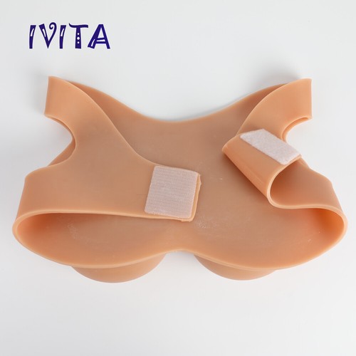 IVITA 2XL-14XL Cup Boobs Silikonbrüste Brustprothese Fake Boobs Crossdressers - Bild 18 von 48