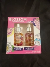 Blossom Beauty In Bloom All Natural Eye Serum And Face Oil Power Couple Set
