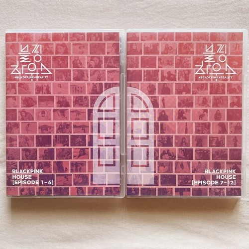Blackpink House Episode 1-12 DVD 2 set Rare Disk