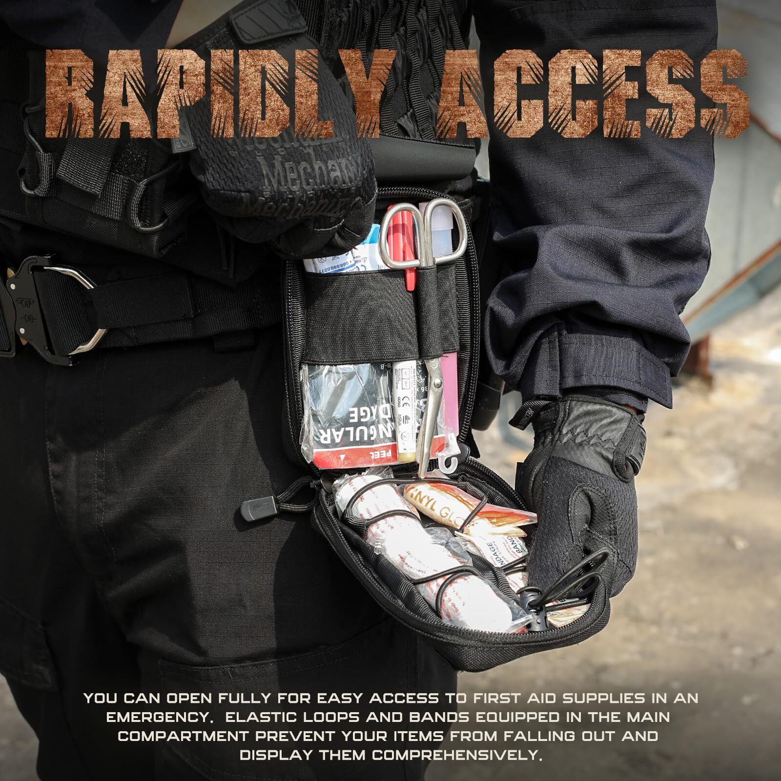 Tactical Waist Pack Molle EDC Tools Holder Medical Bag Hunting Accessories Pouch