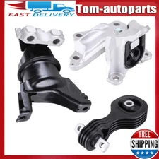 3pc Motor Mounts For Honda Civic 2013 - 2015 AUTOMATIC SEDAN 1.8L Engine