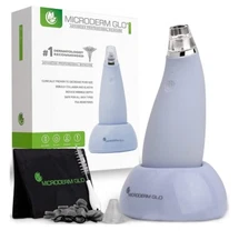Microderm GLO Gray Mini Diamond Microdermabrasion Advanced Facial System