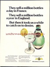 PERRIER WATER - 1970s Original (NOT Repro!) ADVERTISEMENT. Free UK Postage