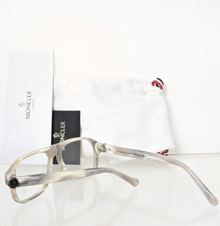 メガネ Moncler Eyeglasses ML5203H 016 Luxury Silver Frame s-l1200.png