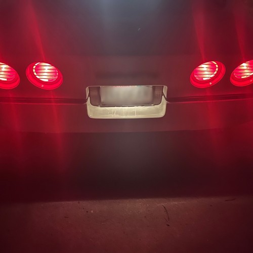 Tail light louver for a corvette C4 1984-1990 - White - Picture 4 of 9