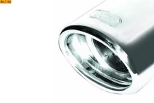 Ulter Sportauspuff 1 x 95x65mm eingerollt - Opel Vectra A ab Bj. 88 bis 95 Fließ