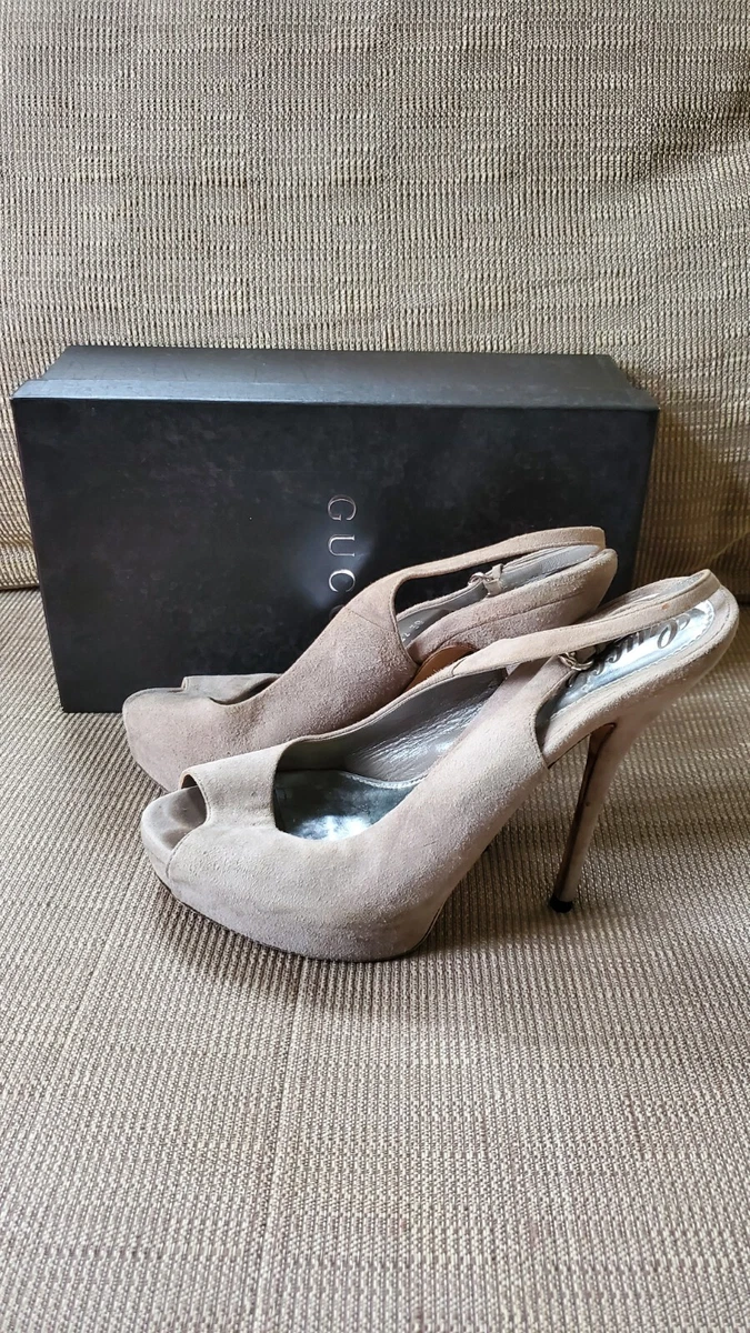 Open toe sales grey heels