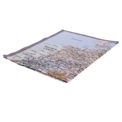 KINDLER ETUI UND WERBEARTIKELVERTRIEBS GMBH Brillenputztuch Microfaser groß Brillentuch Deutschlandkarte Putztuch 30 x 40 cm