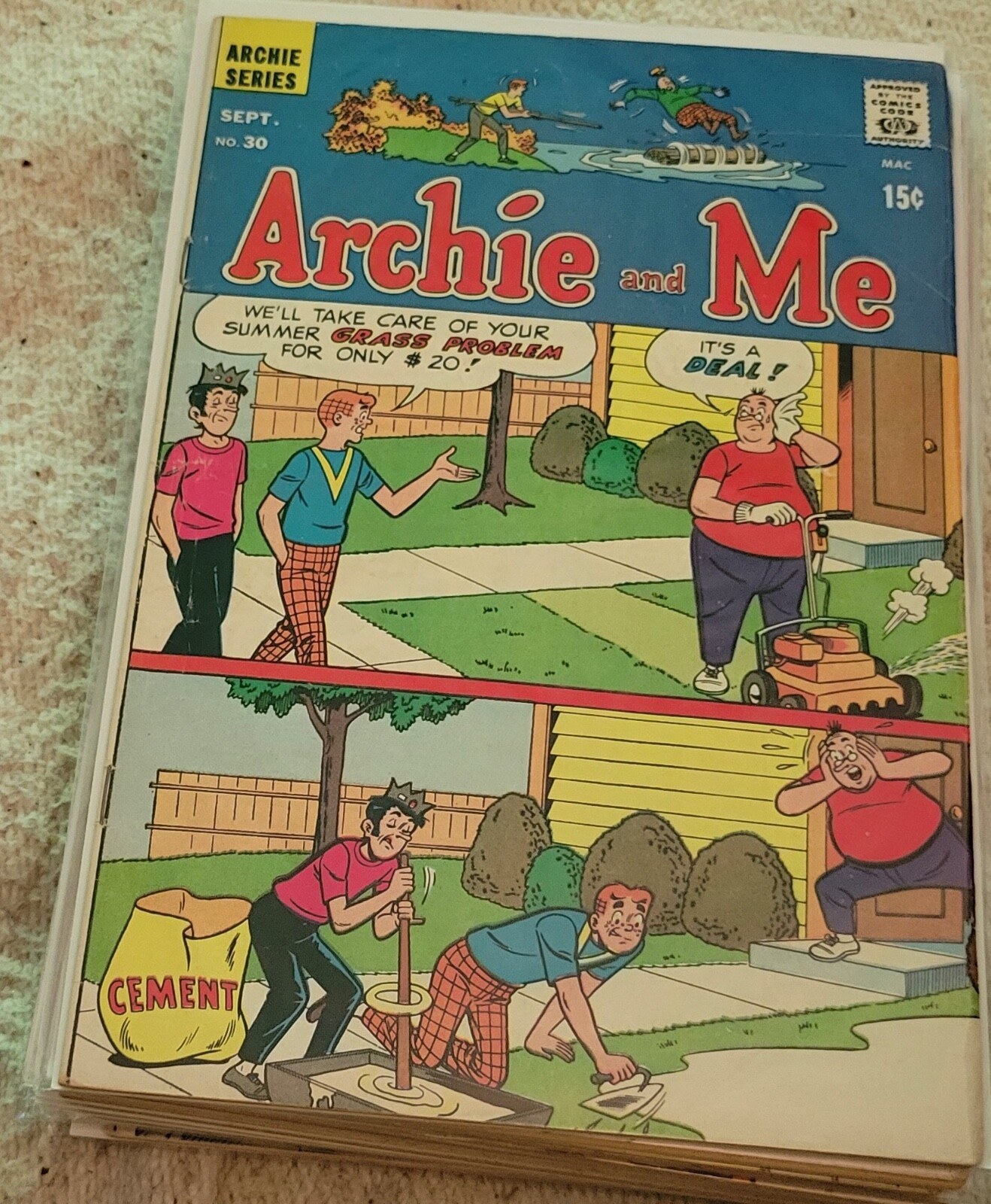 13 Vintage Archie and Me Comic Books #30-145