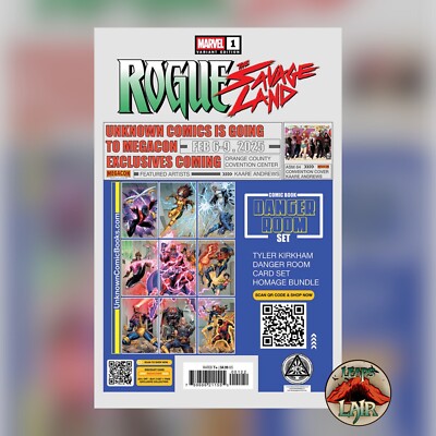 ROGUE: THE SAVAGE LAND #1 NATHAN SZERDY EXCLUSIVE VARIANT | eBay