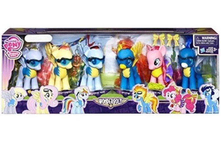 マイリトルポニー　ワンダーボルツ　6体セット My Little Pony Wonderbolts 6 Figure Set Target Exclusive