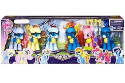 マイリトルポニー　ワンダーボルツ　6体セット MY LITTLE PONY WONDERBOLTS set 6 PACK rainbow dash,spitfire