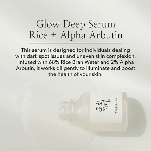 Beauty of Joseon Glow Deep Serum Reis + Alpha-Arbutin, 30ml/1,01 flüssige Unzen EXP: 10/26 - Bild 7 von 8