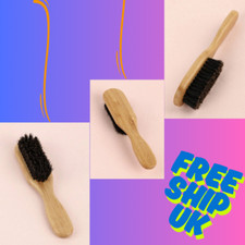 Slick Back Hair Brush Soft Bristles For Laying Down Hair Edges And For A Glossy