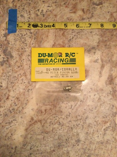 Vintage Du-Mor C4822T 48 Pitch 22 Tooth Pinion Gear RC10 RC Pan Car Robinson TRC