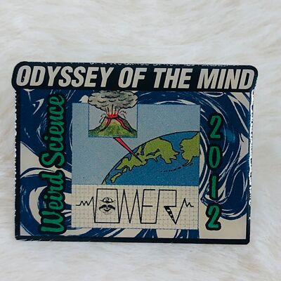 2012 Omer Odyssey of the Mind OOTM Weird Science Enamel Pin