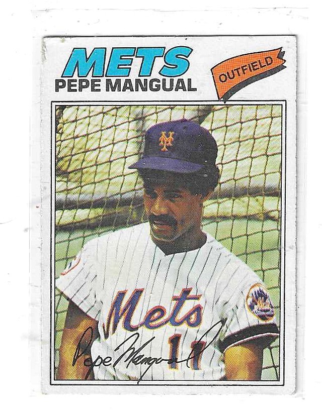 Pepe Mangual Gradable Topps 1977 #552 (8376) | eBay