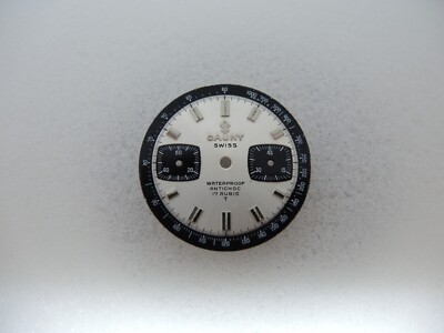 CAUNY Valjoux 7733 Zifferblatt, Ø 30 mm, watch dial, Swiss Made, Chronograph