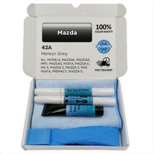 Lackstift f&uuml;r Mazda Grau METEOR GREY 42A MAZDA6 MAZDA2 MPV MAZDA3 MIATA 6 MX 5