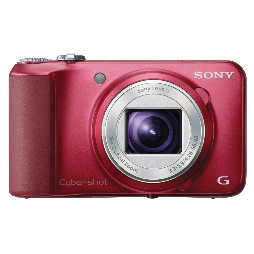 Sony Cyber-Shot DSC-H90 Digital Camera 16.1MP Maximum Resolution 16x Optical Red