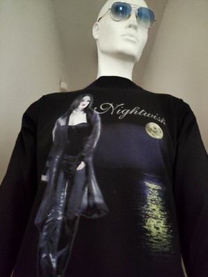 Vintage 2003 NIGHTWISH Origina Gothic Shirt Goth Dark Metal Doom Him Cure Manson
