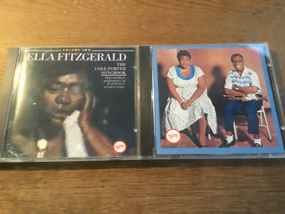 Ella Fitzgerald [2 CD Alben / West Germany] Cole Porter Songbook + Armstrong