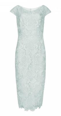 ted baker green lace dress