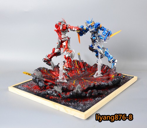 Anime Figure Model GK Resin Scene Battle Platform Fight Magma Base for Figures - Picture 2 of 22