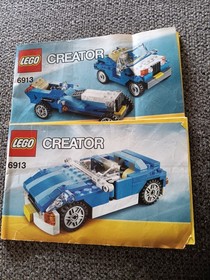 2 LEGO CREATOR #6913,,LEGO INSTRUCTION MANUALS,, ONLY,,LOOK 