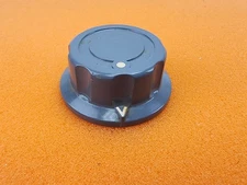 Vintage General Radio Type KNS-8 Fluted Control Knob Gray Fairchild #2