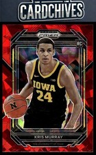 Kris Murray 2023 Panini Prizm Draft Picks #49 Red Ice