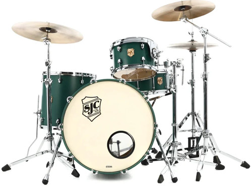 SJC Custom Drums Tour Series 3-piece Shell Pack - Autumn Hunter, Sweetwater