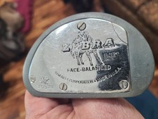Zebra Face-Balanced Mallet Putter Golf Club Right-Handed Silver Used
