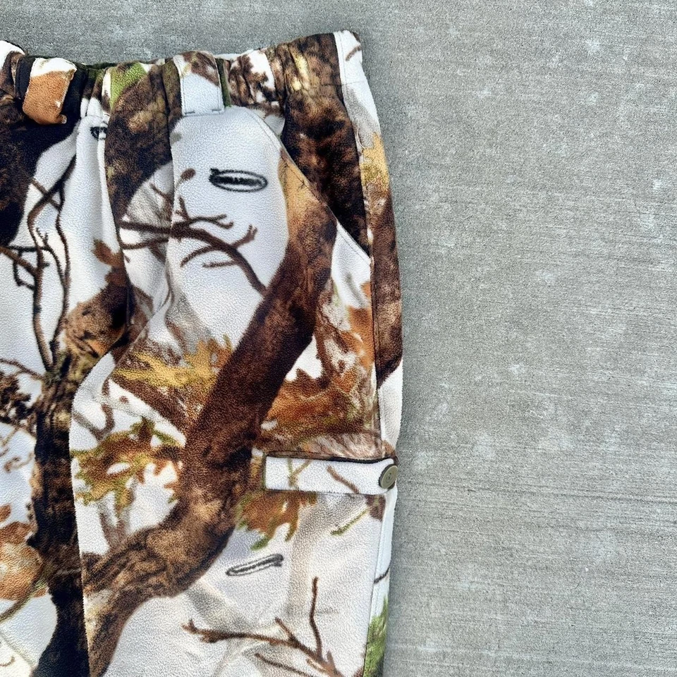 ScentLok Camo Cargo Pants Mens Sz M White Real Tree Mossy Oak Carbon Alloy - Image 3 of 4