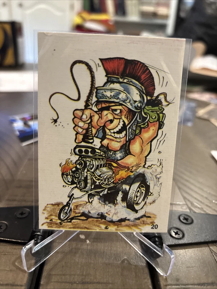 Donruss Fabulous Odd Rods 1973 pegatina # 20 Roman Rod (nuevo) envío gratuito Foto 4 de 4