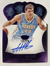 2013-14 Panini Preferred TIMOFEY MOZGOV Crown Royale On Card Auto Purple 06/25