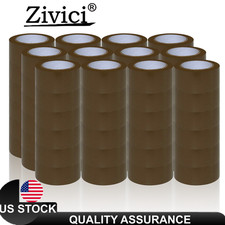 2" x 110 Yard Packing Sealing Tape 2.0mil Thick 330FT Length 36 Rolls Bulk