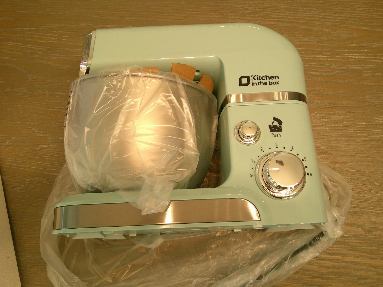 Stand Mixer, Electric, Multifunction, 300W, Light Blue, Kitchen In The Box X.6
Opens in a new window