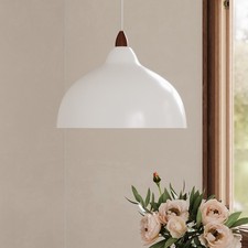 Modern Simple Design Light Stylish White Ceiling Chandelier For Entrances