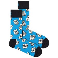 Mens Doggo Novelty Socks by Happy Socks - Cotton Dog Breathable Gift Socks