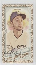 2018 Topps Allen & Ginter Mini Gold Ryan Braun #80 09wc