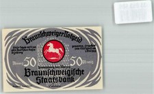 38053689 - 3300 Braunschweig voucher for 50 Pfennig Castle ruins Regenstein