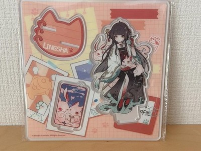 Honkai Star Rail Official Acrylic Stand Chibi Neko Series Lingsha Figure