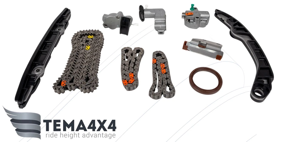 Kit de cadena de distribución original OEM para Infiniti QX70 G37 M37 Q60 370Z VQ37VHR 3,7 L Foto 3 de 3