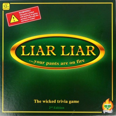 Lügner Lügner... Your Pants Are On Fire - Brettspiel - 2. Edition - sehr guter Zustand