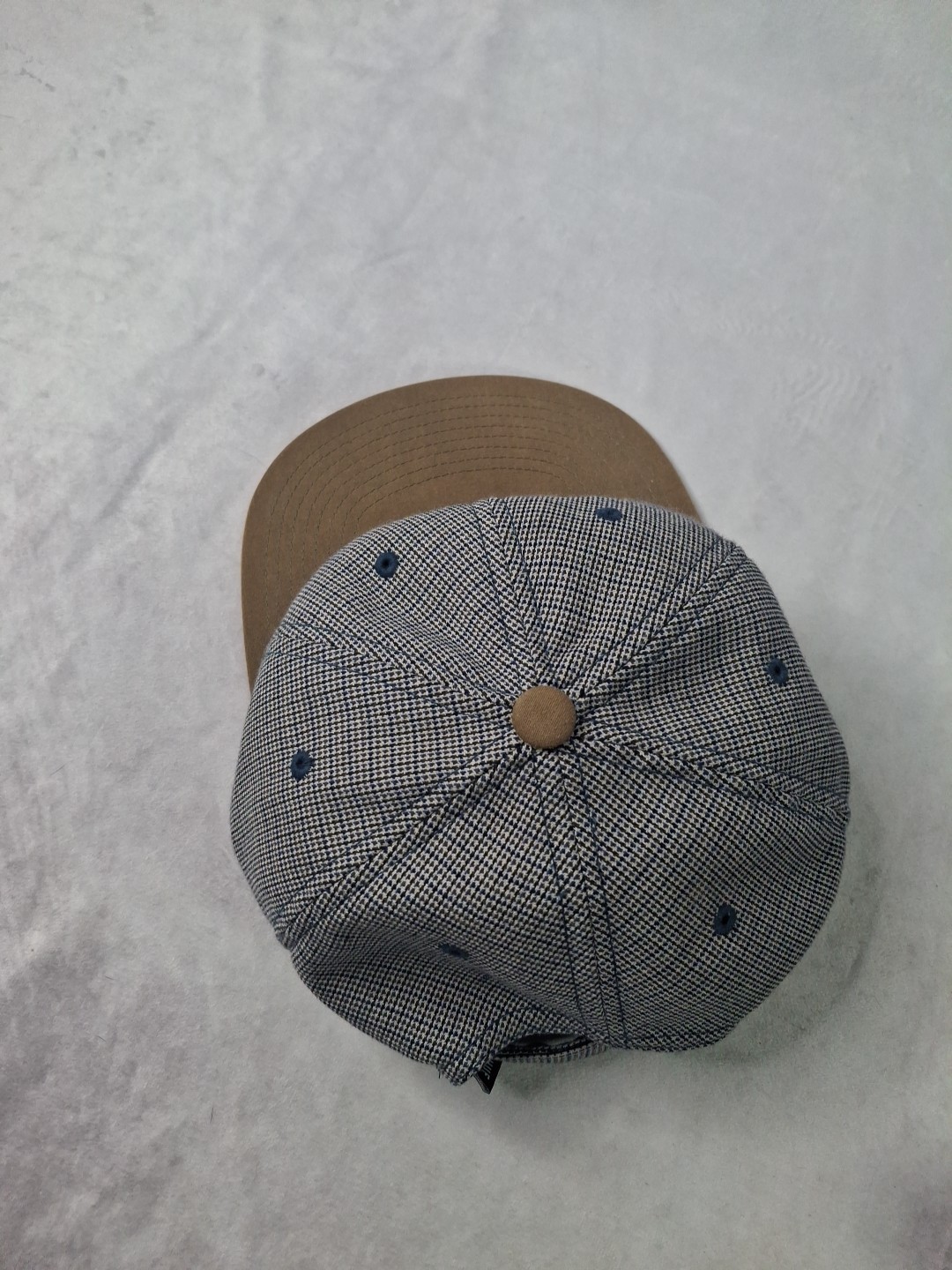 Huf Hat Cap Snap Back Gray/Tan Patch Skateboardin… - image 21