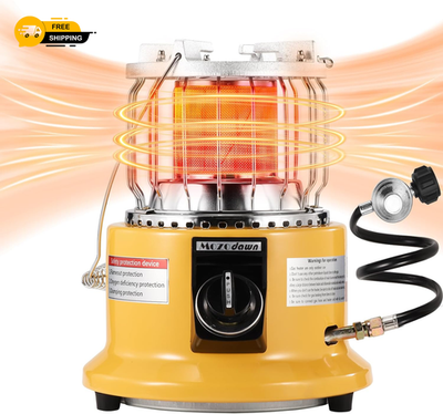 #ad 2 in 1 Propane Heater amp; Stove 13000 BTU Portable Propane Heater Indoor with ... $103.76