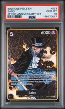 Sabo (One Piece Japanese Version 2nd Anniversary Set) OP04-083 One
