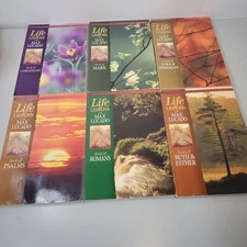 Lot of (6) Life Lessons Max Lucado Bible Study Books Corinthians Romans Psalms