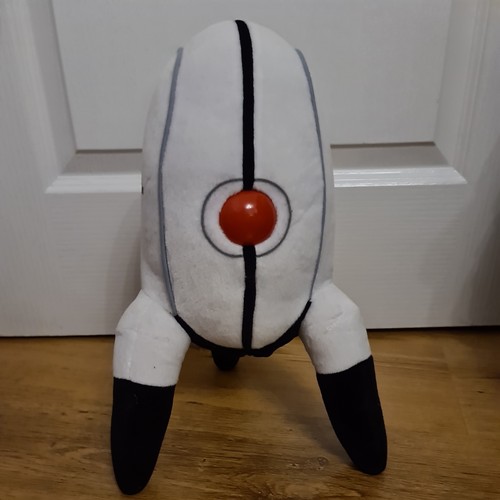 Working Portal 2 Plush Talking Turret Sentry 14" Motion Activated ThinkGeek 2011 - Picture 1 of 8